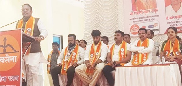 उरण कोणाचीही जहागिरी नाही , खा.श्रीरंग बारणे यांचा टोला