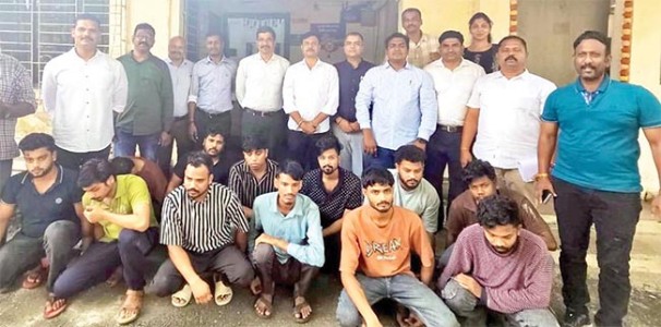 ऑनलाईन गेमिंगद्वारे ८४ कोटींची फसवणूक ! नवी मुंबईत १२ जणांची सायबर टोळी गजाआड