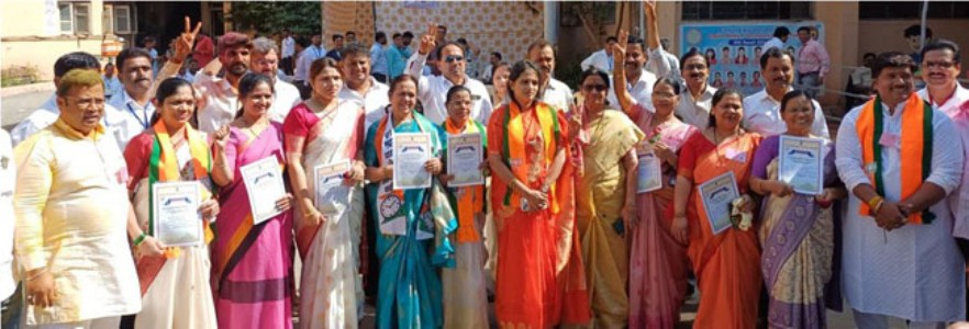 पेण नगरपरिषदेवर पुन्हा कमळ फुलले! प्रितम पाटील यांची नगराध्यक्षपदाची हॅट्रीक