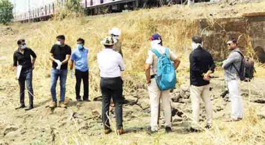 केळवली-डोलवली रेल्वेस्थानकाच्या मध्यवर्ती ठिकाणी सापडला मृतदेह
