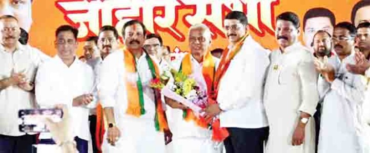 येणार्‍या काळात हा जिल्हा संपूर्ण भाजपमय होईल , माजी खासदार लोकनेते रामशेठ ठाकूर यांचे प्रतिपादन