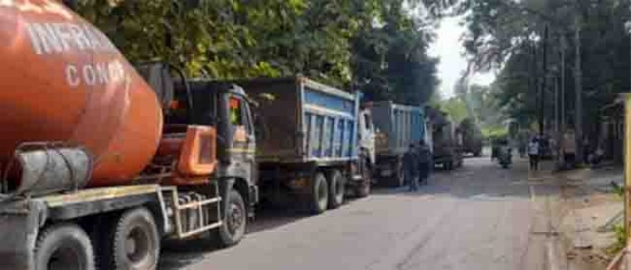 धरमतर ते अलिबाग, अलिबाग ते मांडवा, अलिबागरेवदंडा-मुरुड मार्गावर अवजड वाहनांना बंदी
