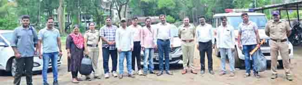 महाडमध्ये गांजाची शेती पोलिसांकडून उद्ध्वस्त; एकजण अटकेत