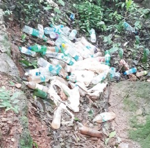 माथेरानमधील जंगल भागात प्लास्टिक कचरा , कचराकुंडीत कचरा टाकण्याचे फलक लावा; पर्यावरणप्रेमींची मागणी