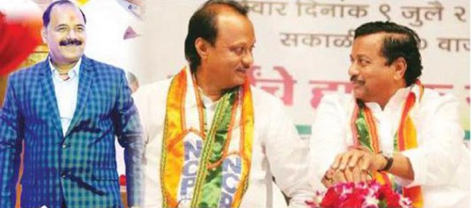 काँगे्रसला धक्का रायगडातील काँग्रेसचे नेते , अ‍ॅड.प्रविण ठाकूर निघाले राष्ट्रवादीत