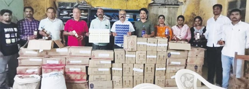 पोलादपूरमध्ये अवैध दारुसाठा जप्त; एकजण अटकेत, दोन फरार