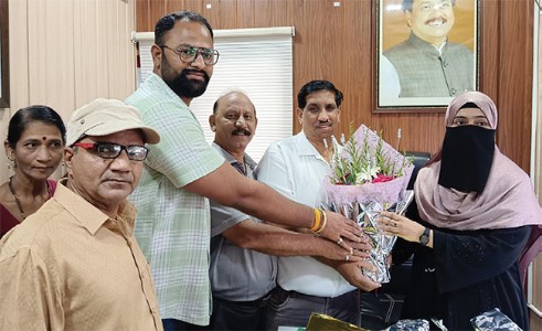 म्हसळा नगराध्यक्षपदी फरीन बशारत, उपनगराध्यक्षपदी अनिकेत पानसरे