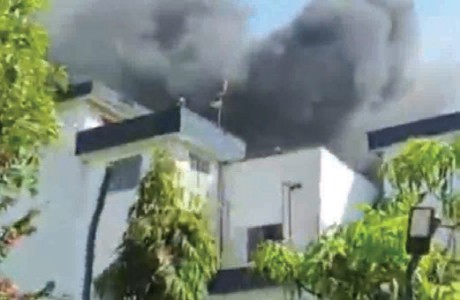 महाड एमआयडीसीत एम्बायो कंपनीत आग