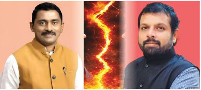 रायगडात भाजप आमदारांमधील वाद चव्हाट्यावर ; प्रशांत ठाकूर-विक्रांत पाटील यांच्यात मतभेद