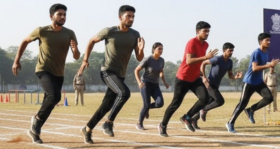 पोलीस भरतीत ‘डोपिंग’चा प्रकार , शक्तिवर्धक इंजेक्शन घेऊन मैदानी चाचणीचा प्रयत्न