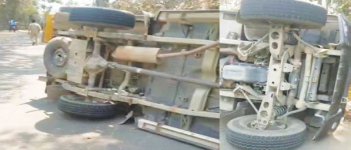 अलिबाग-रोहा रस्त्यावर भीषण अपघात; एकाचा मृत्यू, २० गंभीर जखमी