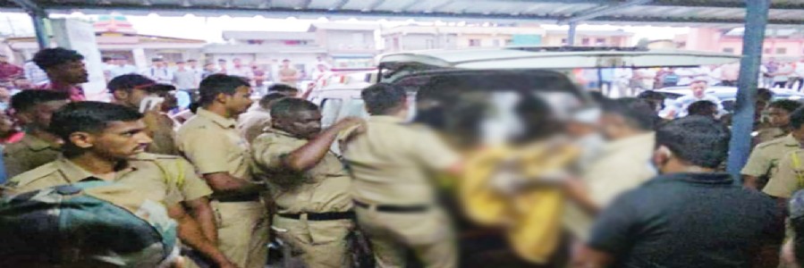 रायगडात तरुणीची निर्घृण हत्या , लॉजमध्ये रक्ताच्या थारोळ्यात मृतदेह आढळल्याने खळबळ