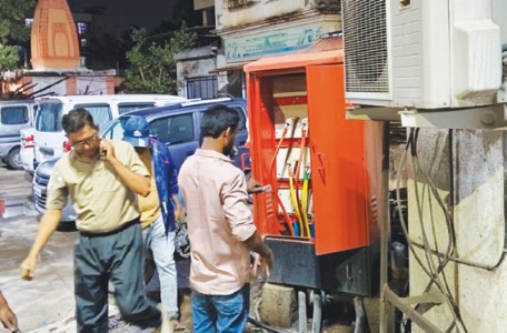 पनवेल रोहिदास वाड्यातील वीजपुरवठा सुरळीत