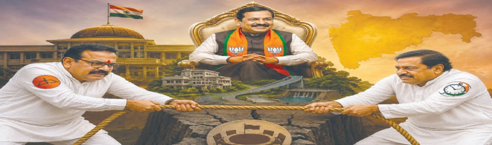 रायगडच्या राजकारणात भाजपची तिरकी चाल , शिवसेना-राष्ट्रवादीचे भांडण, भाजपला लाभ !