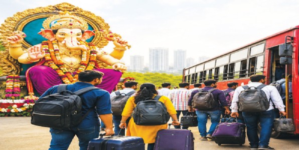 गणेशोत्सवासाठी कोकणात येणार्‍या ; चाकरमान्यांकडून जादा भाडे आकारणार्‍यांवर कारवाईचा बडगा !